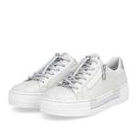 náhled Dámské tenisky RIEKER N4960-90 stříbrná S6