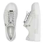 náhled Dámské tenisky RIEKER N4960-90 stříbrná S6