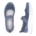 náhled Dámské baleríny RIEKER N8551-12 modrá S6