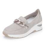 náhled Dámské mokasíny RIEKER N9350-62 béžová S6