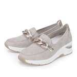 náhled Dámské mokasíny RIEKER N9350-62 béžová S6