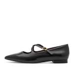 náhled Dámské baleríny TAMARIS 1-22161-47   BLACK LEATHER 003   H/W6