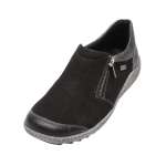 náhled Dámská obuv REMONTE - RIEKER R1403/02 SCHWARZ KOMBI H/W 7