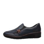náhled Dámské polobotky RIEKER 53783/14 BLAU H/W 7