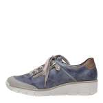 náhľad Dámska obuv RIEKER 53721/41 BLAU KOMBI F/S 8