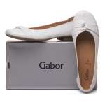 náhled Dámské bílé baleríny GABOR 04.111.21 WEISS