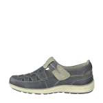 náhled Dámská obuv JANA Dámské sandály šíře H 8-24666-20 / modrá (jeans)