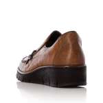 náhled Dámské mokasíny RIEKER RIE-1015648-W1 hnědá