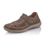 náhled Pánské hnědé mokasíny RIEKER 03065-25 BRAUN F/S 9