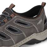 náhled Pánské sandály RIEKER 08065-02 šedá S6