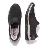 náhled Pánské černé mokasíny RIEKER 15253-01 SCHWARZ F/S 9