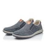 náhled Pánské mokasíny RIEKER RIE-1016466-S1 modrá