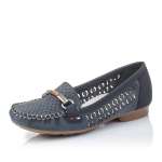 náhled Dámské mokasíny RIEKER RIE-1016471-S0 modrá