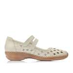 náhled Dámské polobotky RIEKER 41375-80 WEISS S0