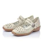 náhled Dámské polobotky RIEKER 41375-80 WEISS S0