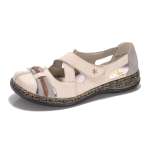 náhled Dámské mokasíny RIEKER 46352-60 BEIGE F/S 9