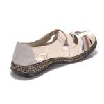 náhled Dámské mokasíny RIEKER RIE-1016511-S9 béžová