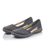 náhled Dámské polobotky RIEKER 46397-14 BLAU S0