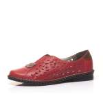 náhled Dámské mokasíny RIEKER 48451-33 červená S1
