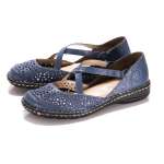 náhled Dámské polobotky RIEKER RIE-1016522-S9 modrá