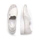 náhled Dámské mokasíny RIEKER RIE-1016531-S9 bílá