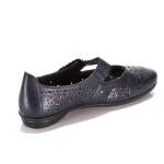 náhled Dámské mokasíny RIEKER 53989-14 BLAU F/S 9