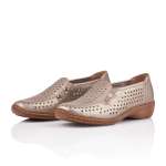 náhled Dámské nadměrné mokasíny REMONTE D1635-92 BRONZE F/S 9