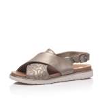 náhled Dámské sandály REMONTE D4054-90 BRONZE S0