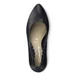 náhled Dámské černé lodičky Tamaris 1-1-22451-22 BLACK LEATHER 003