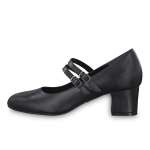 náhled Dámské černé lodičky TAMARIS 1-1-24424-22 BLACK LEATHER 003