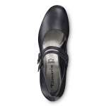 náhled Dámské černé lodičky TAMARIS 1-1-24424-22 BLACK LEATHER 003
