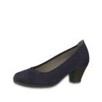 náhled Dámské modré lodičky JANA 8-8-22301-22 NAVY SUEDE 806