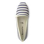 náhled Dámské modré baleríny TAMARIS 1-1-24668-22 NAVY STRIPES 865