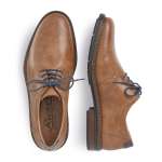 náhled Pánské nadměrné polobotky RIEKER 17619-24 BRAUN H/W 9