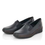 náhled Dámské mokasíny RIEKER RIE-1017150-W0 černá