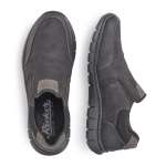 náhled Pánské mokasíny RIEKER RIE-1017155-W9 černá