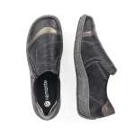 náhled Dámské nadměrné mokasíny REMONTE D3809-02 SCHWARZ KOMBI H/W 9
