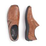 náhled Dámské mokasíny RIEKER RIE-1017162-W9 hnědá