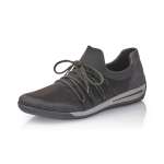 náhled Dámské nadměrné tenisky RIEKER M3053-01 SCHWARZ H/W 9