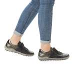 náhled Dámská obuv REMONTE BY RIEKER R1414-02 SCHWARZ KOMBI H/W 9