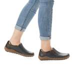 náhled Dámské modré mokasíny REMONTE R4701-15 BLAU KOMBI H/W 9