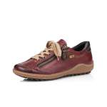 náhled Dámské polobotky REMONTE RIE-1017185-W9 vínová