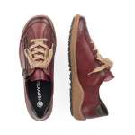 náhled Dámské polobotky REMONTE RIE-1017185-W9 vínová