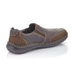 náhled Pánské hnědé mokasíny RIEKER 03054-27 BRAUN H/W 9