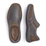 náhled Pánské hnědé mokasíny RIEKER 03054-27 BRAUN H/W 9