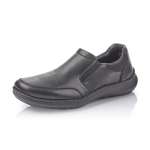 náhled Pánské mokasíny RIEKER RIE-1017191-W9 černá