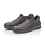 náhled Pánské černé polobotky RIEKER 12262-00 SCHWARZ H/W 9
