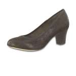 náhled Dámské černé lodičky JANA 8-8-22473-23 BLK PAT.STRUCT 020