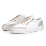 náhled Dámské nadměrné tenisky GEOX D94FFE-C1ZB5 WHITE/CHAMPAGNE GEOX H/W 9