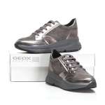 náhled Dámské tenisky GEOX D94FLA-C9F1G DK GREY/GUN GEOX H/W 9